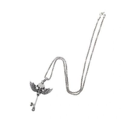 Foto van Zacharia | Halsketting met Skull and Wings Key