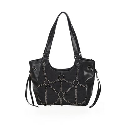 Foto van Banned | Gothic handtas, Lazarus chain