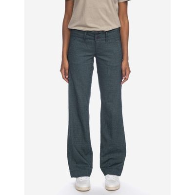 Foto van ATO Berlin | Pantalon Lilia met fijn groen grijs ruitje