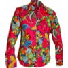 Afbeelding van Chenaski | overhemd Seventies Psychedelic Flowers pink