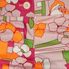 Afbeelding van Chenaski | 70's hotpants met steekzakken, roze Squares and Flowers