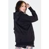 Afbeelding van Jawbreaker | Oversized Gothic hoody met skull and flower print