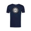 Afbeelding van Green Bomb | T-shirt Bike target, navy blauw bio katoen