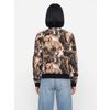 Afbeelding van ATO Berlin | Retro jas Bebe van stretch-denim met een all-over honden print
