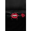 Afbeelding van Hell Bunny | Gothic top Lilith van zwart fluweel met Vampire roos