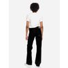 Afbeelding van ATO Berlin | Dames pantalon Lilia, van fijne zwarte ribcord 