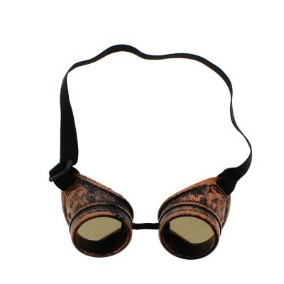 Foto van Zacharia | Steampunk Goggles van Brunished brons