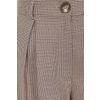 Afbeelding van Banned | Vintage hoge taille pantalon, Eliza houndstooth bruin