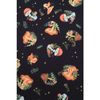 Afbeelding van Dolly and Dotty | Wikkeljurk Matilda, zwart met Mushroom print