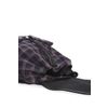 Afbeelding van Banned | Rugtas Yamy, multicolour tartan met zwarte pvc en studs