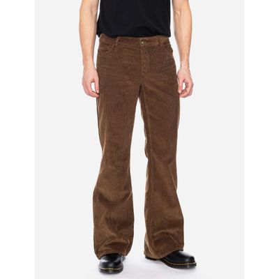 Foto van ATO Berlin | Brede ribcord broek Newton, bruin