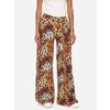 Afbeelding van ATO Berlin | Soepele broek Ereski met sexy Retro luipaard print