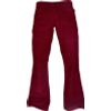 Afbeelding van Chenaski | Ribcord retro broek met wijde pijpen, bordeaux tawny port