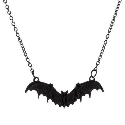 Foto van Zacharia | Halsketting zwarte vleermuis chain
