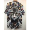 Afbeelding van S-Ponder | Heren stretch-overhemd met korte mouw, Summon Cat