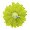 Afbeelding van Zacharia | Lime groene chrysant op haarclip en broche 