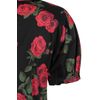 Afbeelding van Banned | Vintage blouse Lilly met pof mouwen en romantische rozen