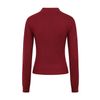 Afbeelding van Banned | Bordeaux jumper met key-hole halslijn, Queensize