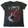 Afbeelding van S-Ponder | Heren T-shirt Fndr guitar, stonewash 