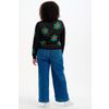 Afbeelding van Sugarhill Brighton | Trui Rowena, zwart met sparkle flowers