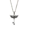 Afbeelding van Zacharia | Halsketting met Skull and Wings Key