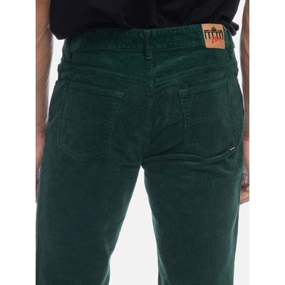 Foto van ATO Berlin | Brede ribcord broek Newton, donkergroen