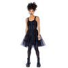 Afbeelding van Vixxsin | Gothic punkjurkje Selkie, met korset detail gespjes en tutu rok