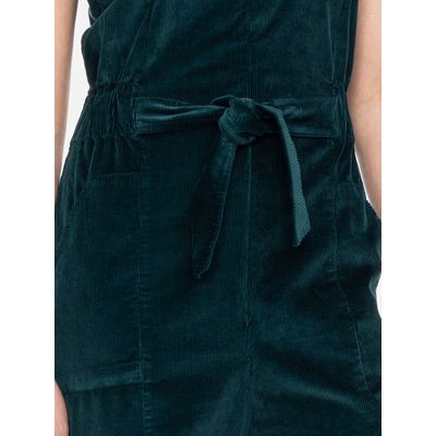 Foto van ATO Berlin | Jumpsuit Olivia van zee blauw-groene bio-ribcord katoen mix