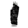 Afbeelding van Zacharia | Korte vingerloze zwarte kanten handschoenen