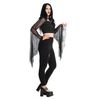 Afbeelding van Banned | Gothic top, Bellamira met vleugel mouw