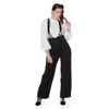 Afbeelding van Banned | Zwarte Pantalon met hoge taille, Girl boss