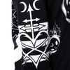 Afbeelding van Heartless | Lost demon hoody, met gehoornde capuchon