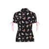 Afbeelding van Hell Bunny | Blouse Kocho met mysterieuze vlinder print