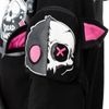 Afbeelding van Cupcake Cult | Hoody Death Potion met corset details en dead side prints