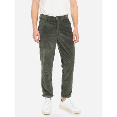 Foto van ATO Berlin | Ribcord chino broek, Cobra olijfgroen