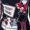 Afbeelding van Cupcake Cult | T-shirt Free Panda's