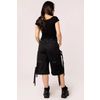 Afbeelding van Hell Bunny | Zwarte Goth-stijl broek Neo, met zakken en D-ring