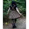 Afbeelding van Rebel Romance | Skater-pinafore jurk met Autumn Woodland herfstprint