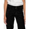 Afbeelding van ATO Berlin | Dames pantalon Lilia, van fijne zwarte ribcord 