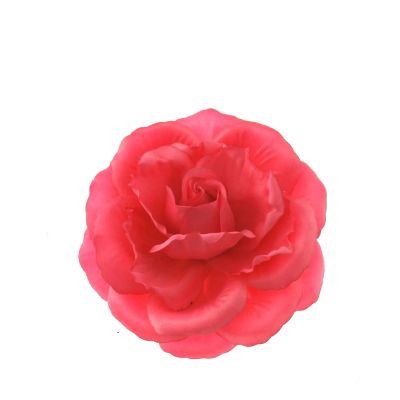 Zacharia | Roze roos op haarclip en broche 