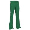 Afbeelding van Chenaski | Retro seventies pantalon met uitlopende pijp groen