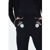 Afbeelding van Jawbreaker | Rockabilly Western broek met gebloemde borduursels