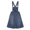 Afbeelding van Hell Bunny | 70's Pinafore jurk denim strawberry