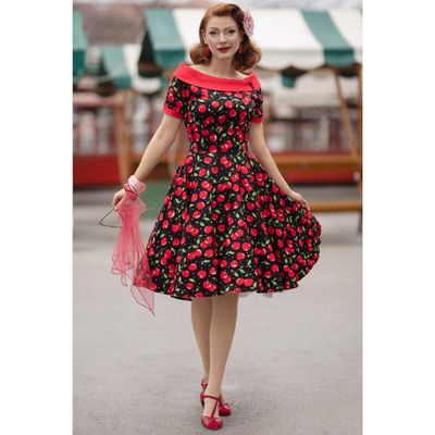 Foto van Dolly and Dotty | Jurk Darlene Cute Cherry print
