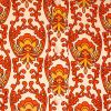 Afbeelding van Chenaski | overhemd Seventies Wallpaper-Flower creme, oranje, mosterdgeel