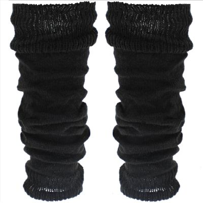 Foto van Zacharia | Zwarte beenwarmers, boot cuff