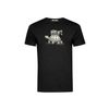 Afbeelding van Green Bomb | T-shirt Turtle Walk, zwart bio katoen