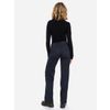 Afbeelding van ATO Berlin | Pantalon Lilia met fijn blauw zwart ruitje
