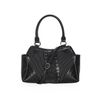 Afbeelding van Banned | Handtas Black Core met pinstripe en corset detail
