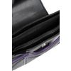 Afbeelding van Banned | Handtas zwart paarse Batwing Charm met vleermuis vleugel